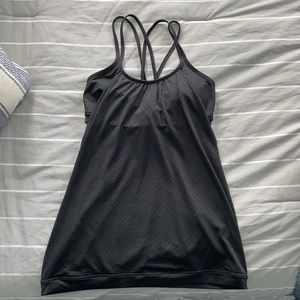 Athleta strappy bra tank top M